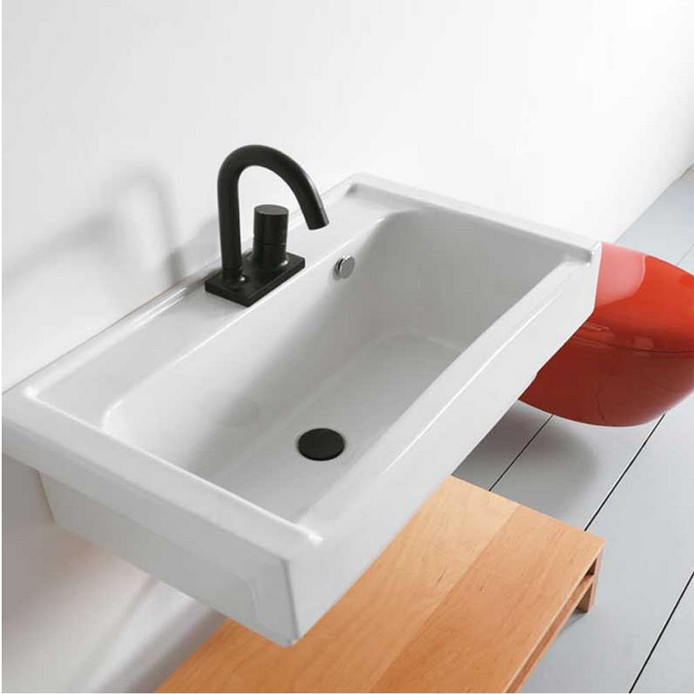 XILON - LAVARREDO lavabo in ceramica 51x50x30 per installazione sospesa 3