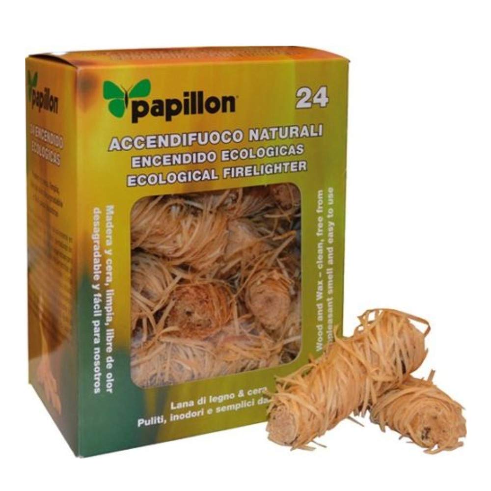 ACCENDIFUOCO NATURALE PER BARBECUE cf. 24 pz