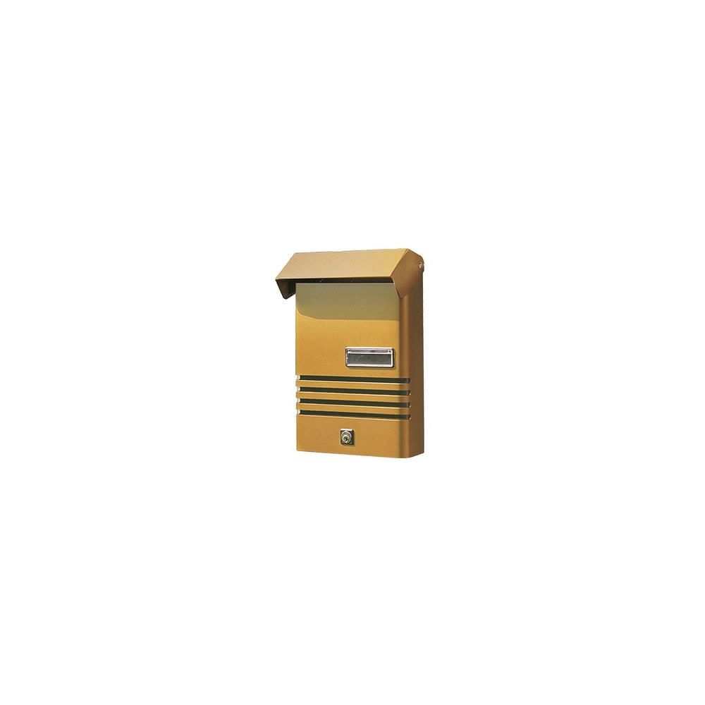 alubox s.r.l. - cassetta postale esterna grande - alluminio