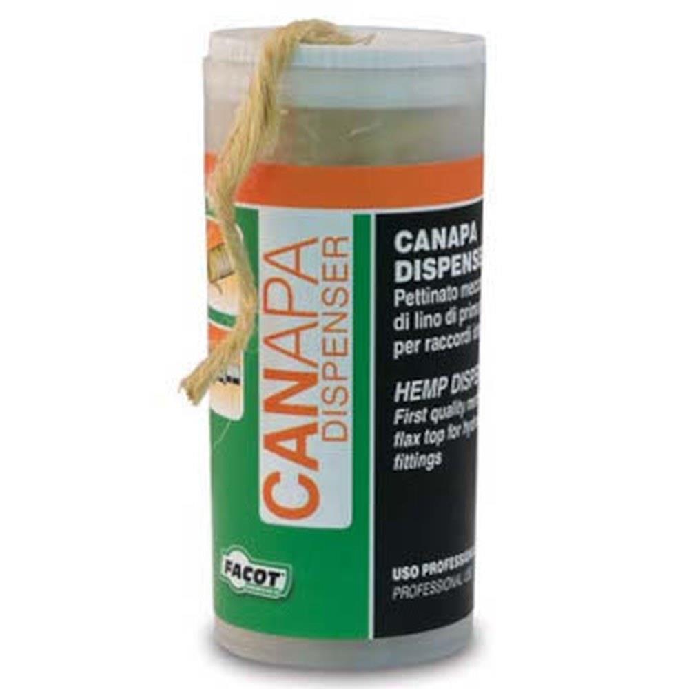 canapa per idraulica - 80 g con dispenser