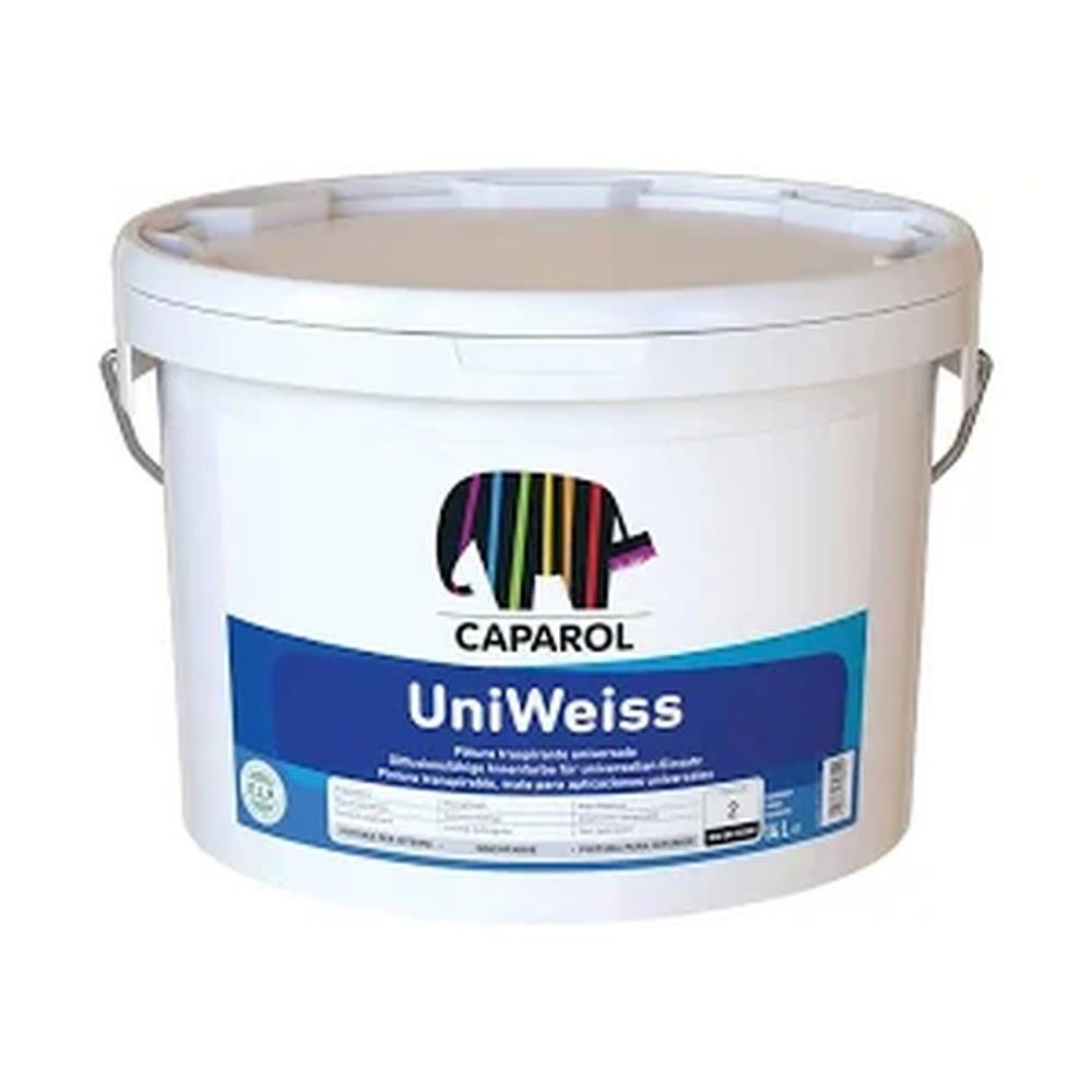 caparol - pittura traspirante uniweiss - 5 litri