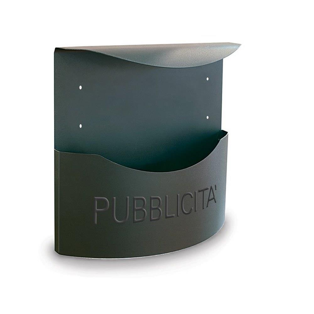 cassetta raccogli pubblicità in ghisa - design classico