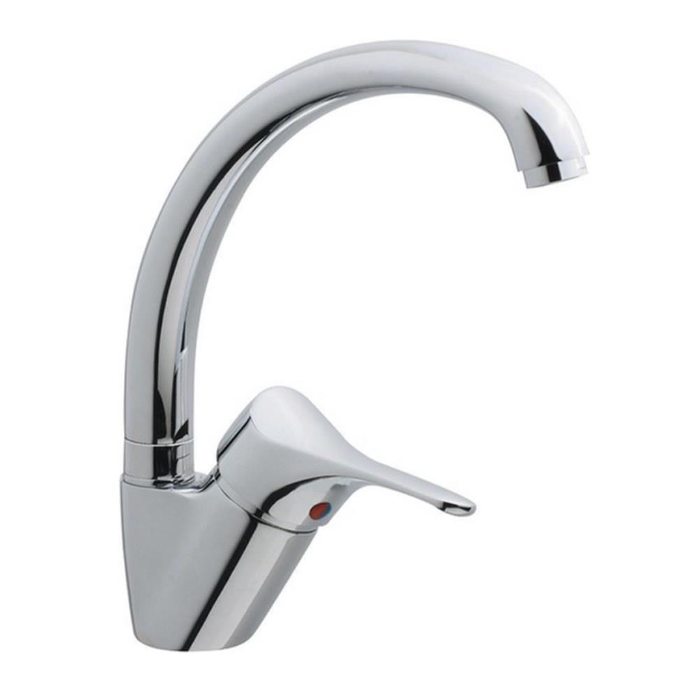 cisal - mito 3 miscelatore lavello alto 1f - cromo