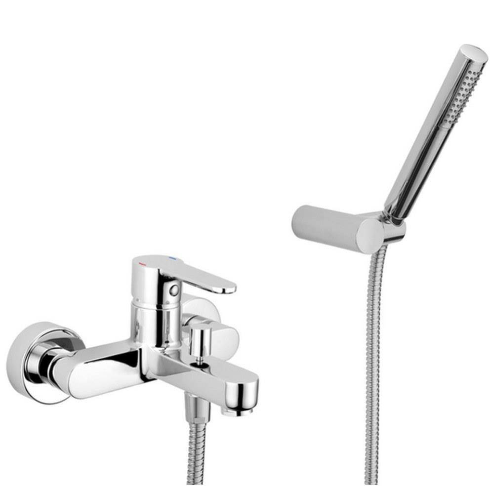 cisal - tender vasca esterna con doccetta mix cromo