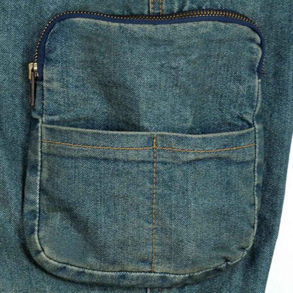 Cofra pantalone corto jeans Havana tascone porta attrezzi