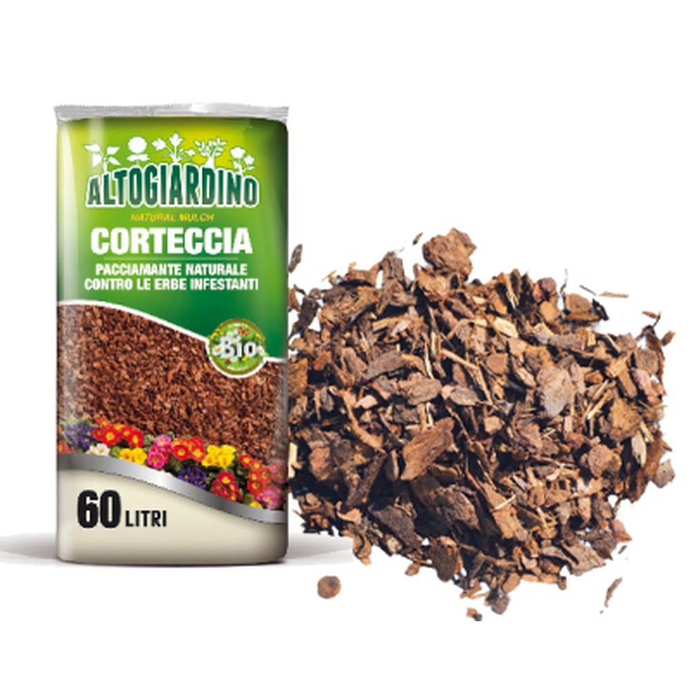corteccia - pacciamatura naturale - 60 litri