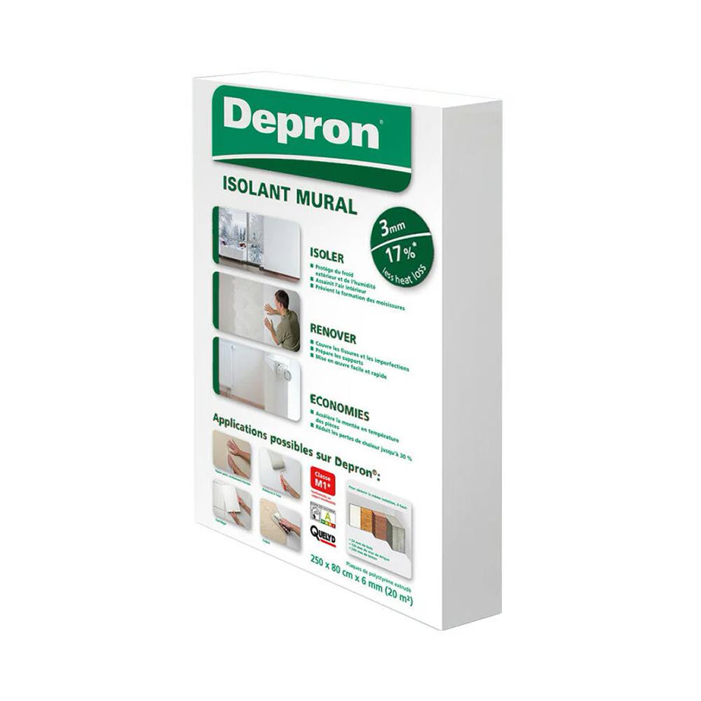 DEPRON - Pannello isolante antimuffa spessore 3 mm 2