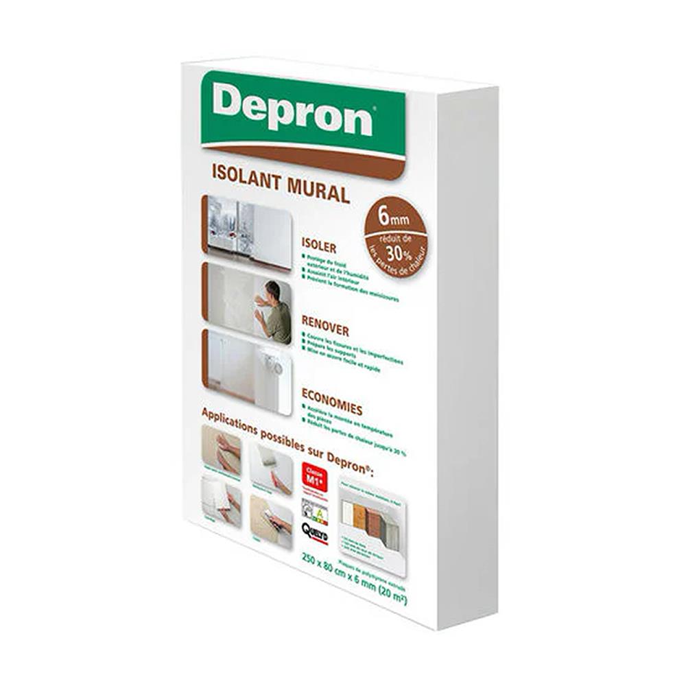 DEPRON - Pannello isolante antimuffa spessore 6 mm 10 mq 2