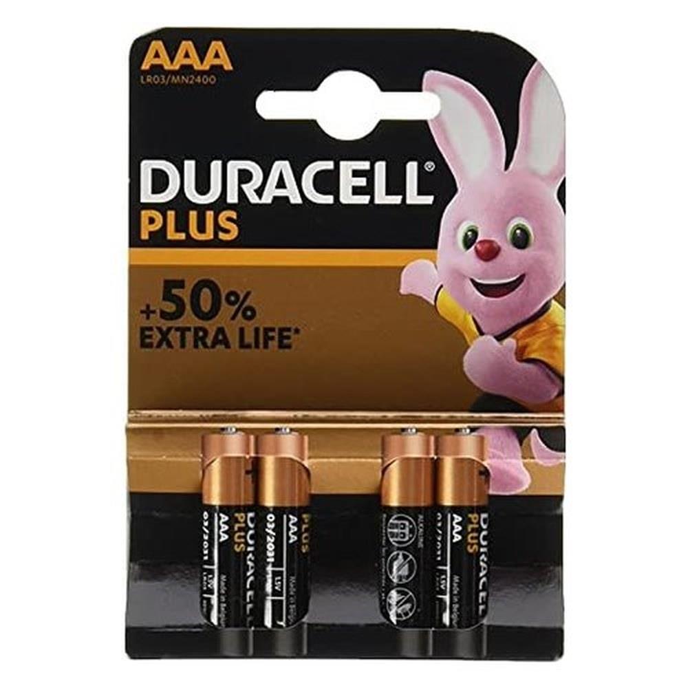 duracell - batterie mini stilo aa - 4 pezzi