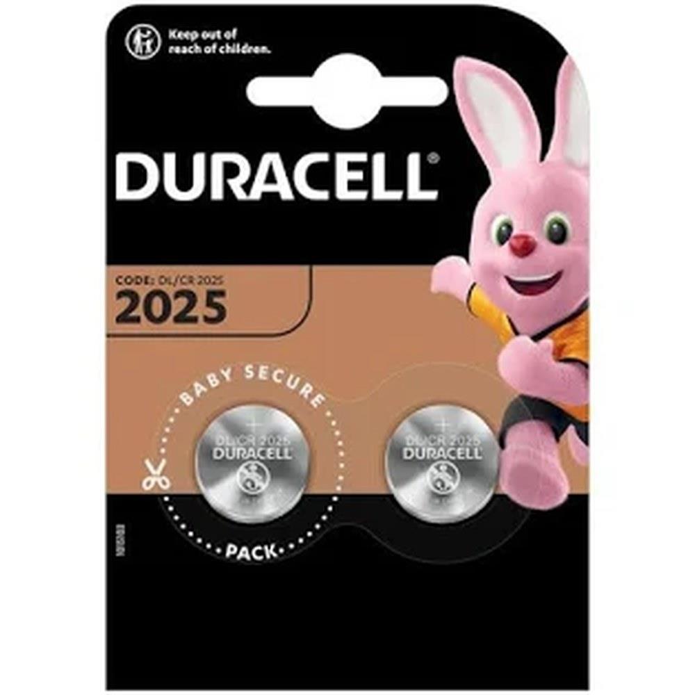 duracell - pila al litio 2025 - 2 pezzi
