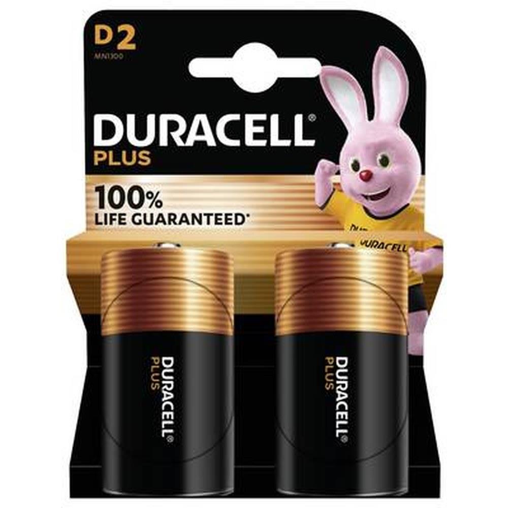 duracell - torcia 1,5v - set 2 pezzi