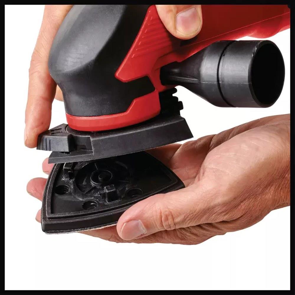 einhell - levigatrice triangolare tc-ds 20 e - 200w con kit