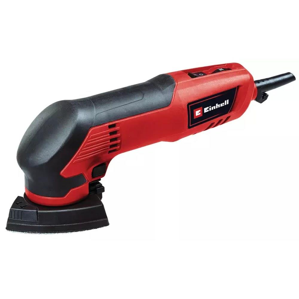 einhell - levigatrice triangolare tc-ds 20 e - 200w con kit