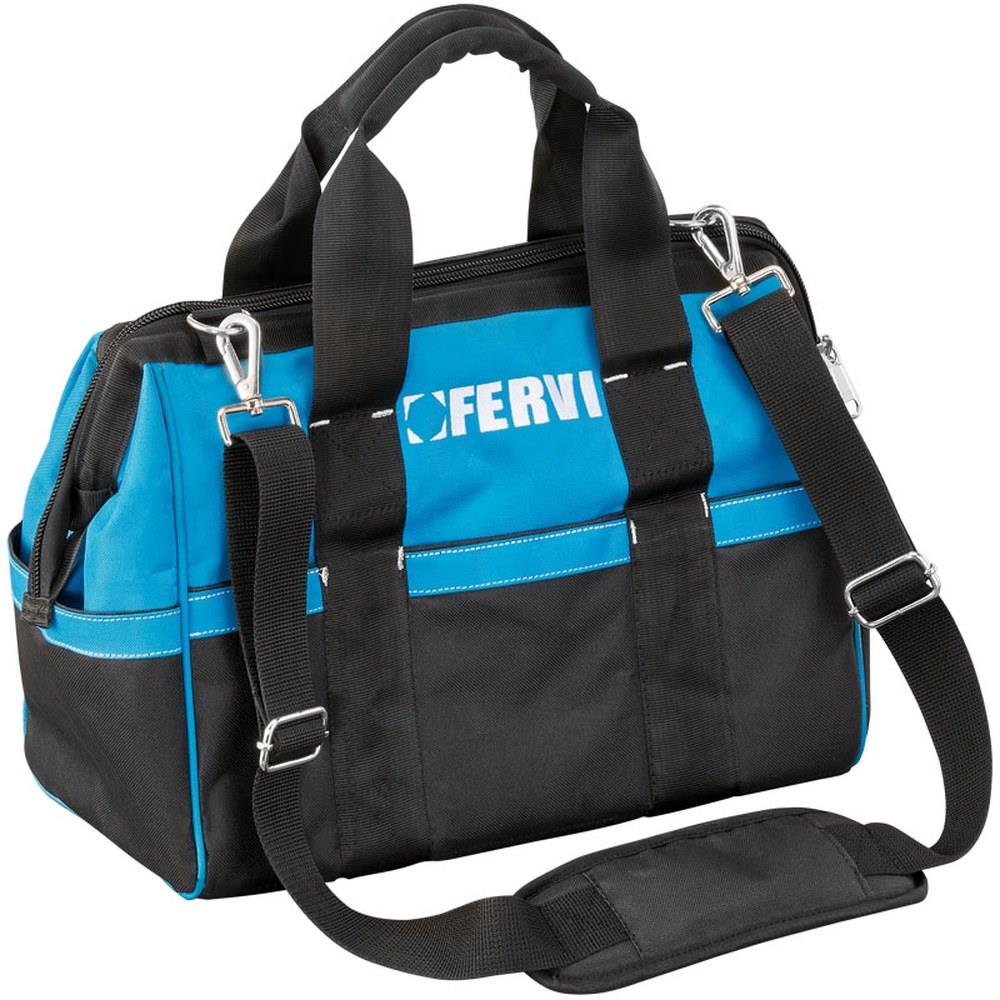 fervi - borsa portautensili morbida - 37x20 cm