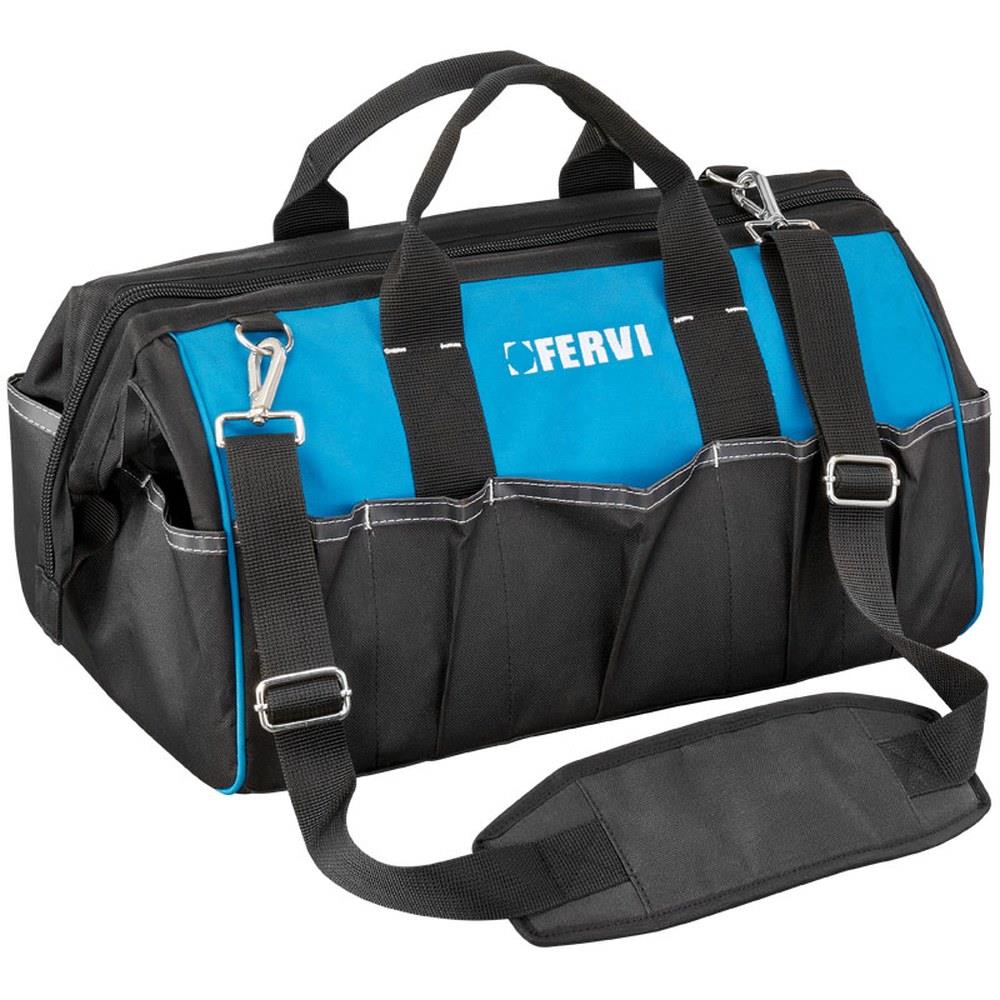 fervi - borsa portautensili morbida - 45x28 cm