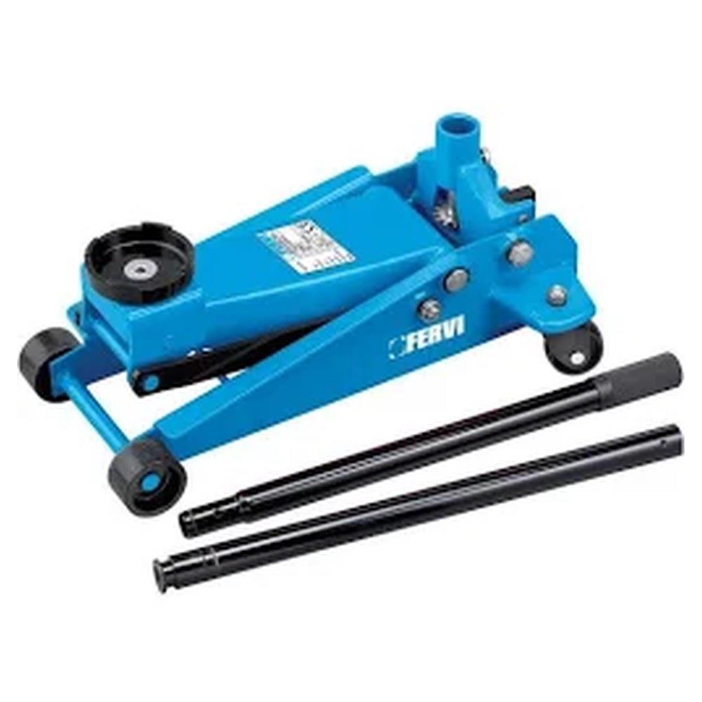 fervi - cric a carrello 3 ton - professionale