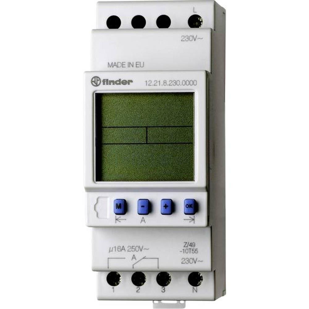 finder - interruttore orario settimanale - modulo din