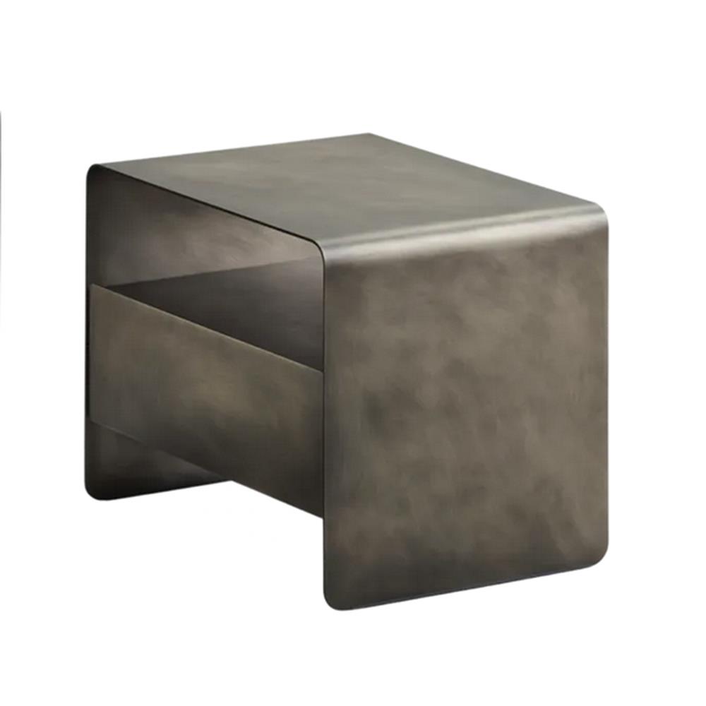 FLOU - Comodino Foglio Anodic Bronze 2