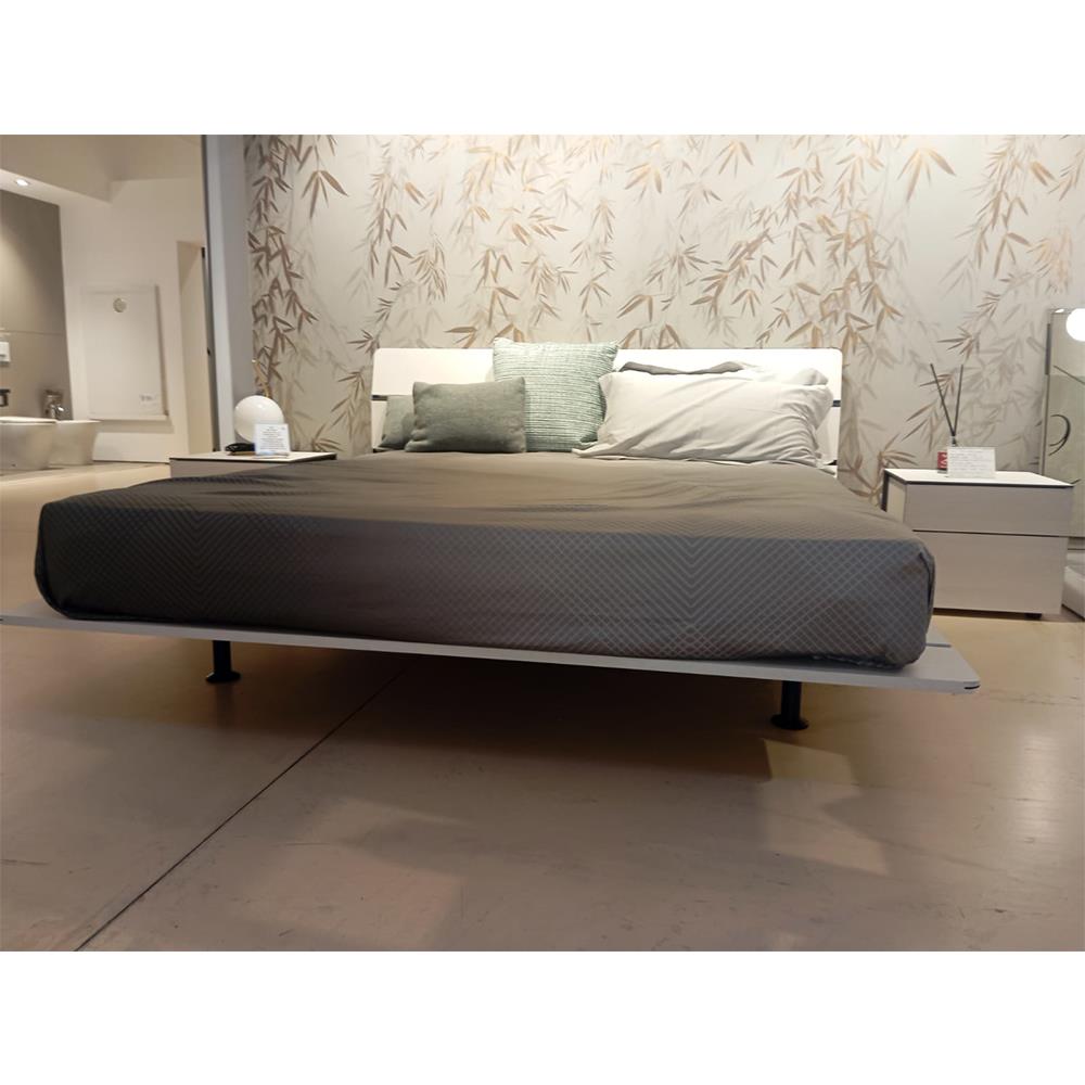 Flou - Letto Tadao bianco e grigio 3