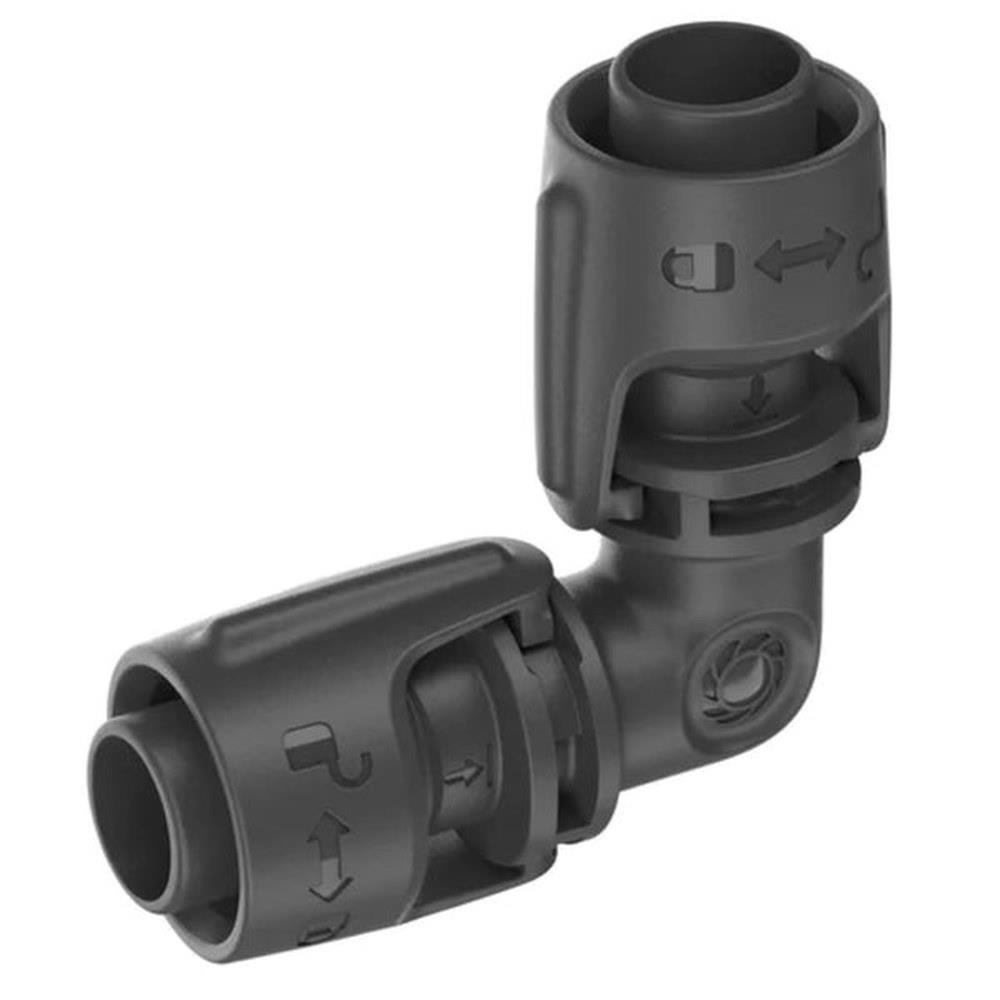 gardena - raccordo a l per tubo da 1/2" - set 5 pezzi