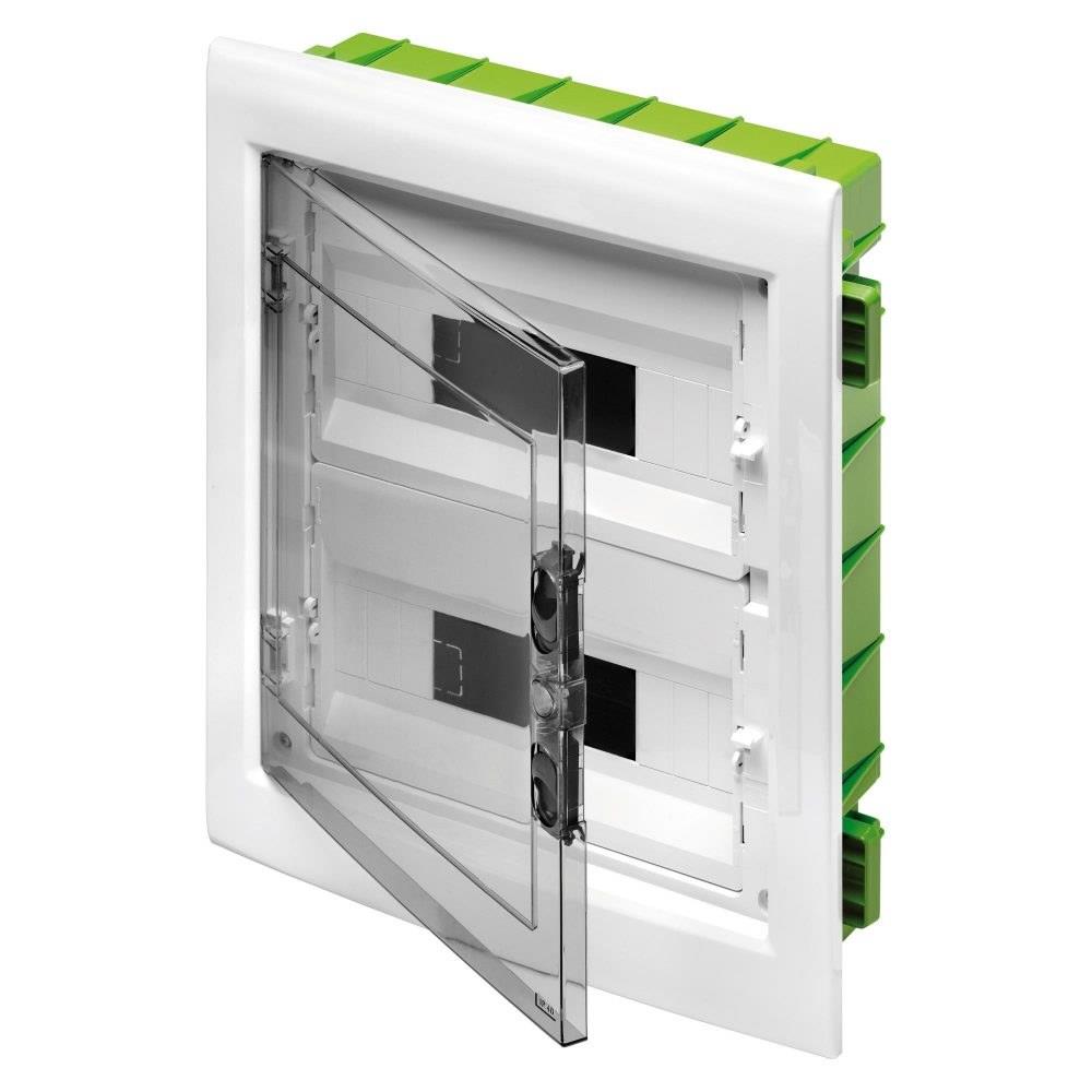 gewiss - centralino protetto green wall - 24 moduli