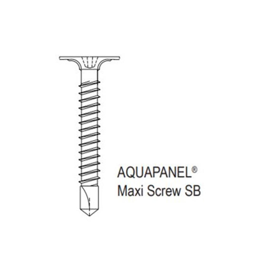 Knauf - Aquapanel Maxi SB Screws Punta TEKS Lungh. 39 mm 2