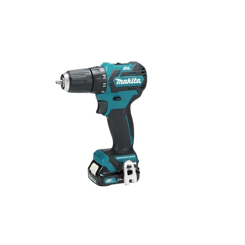 makita - trapano avvitatore df332dsaj - 12v con 2 batterie 2ah