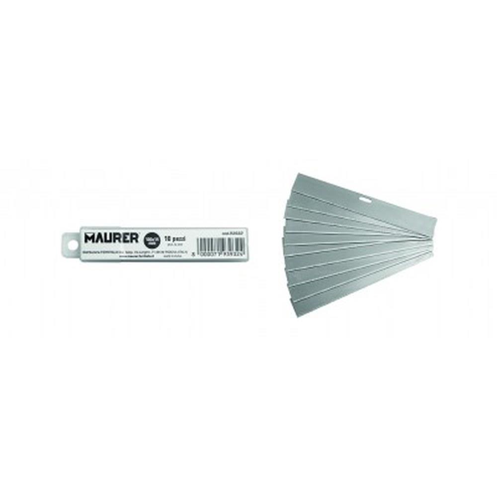 maurer - lama per raschietto - 100x14 mm