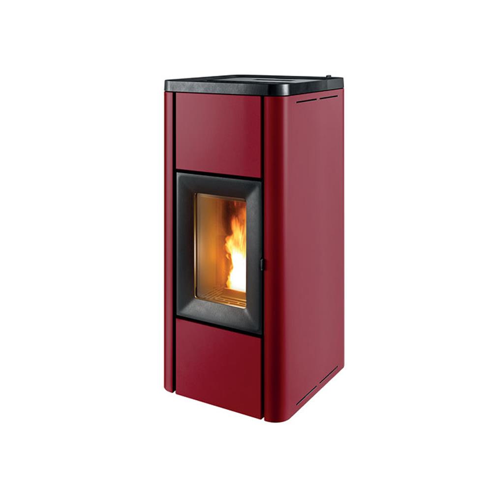 MCZ - Stufa a pellet MIDA AIR 8 R 5S Bordeaux