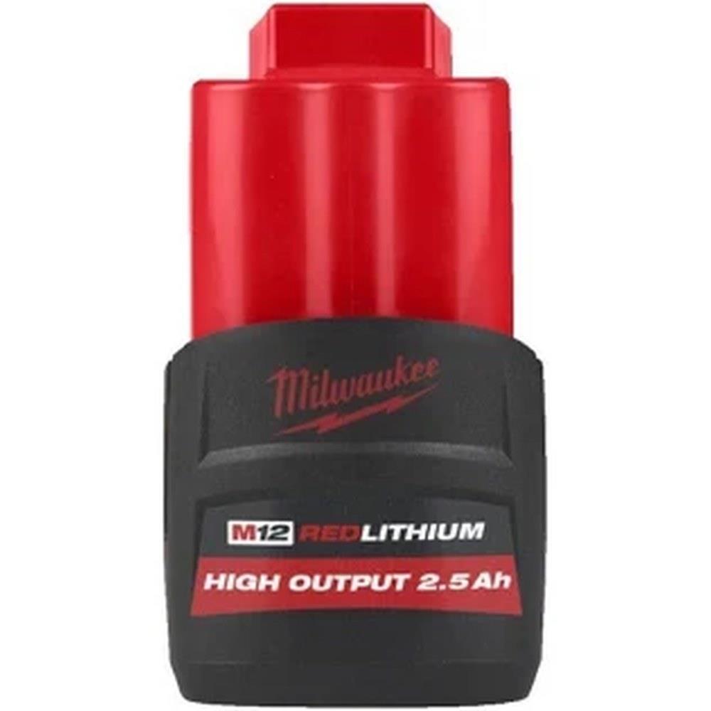 milwaukee - batteria m12 high output™ - 2.5 ah