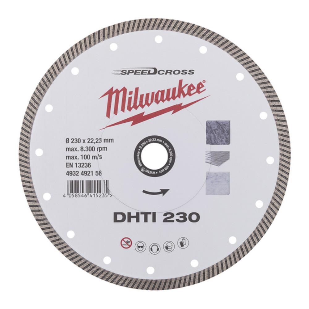 MILWAUKEE DISCO SPEEDCROSS DHTI D.230MM