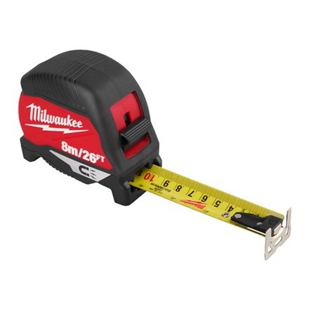 milwaukee - flessometro premium magnetico - 8m
