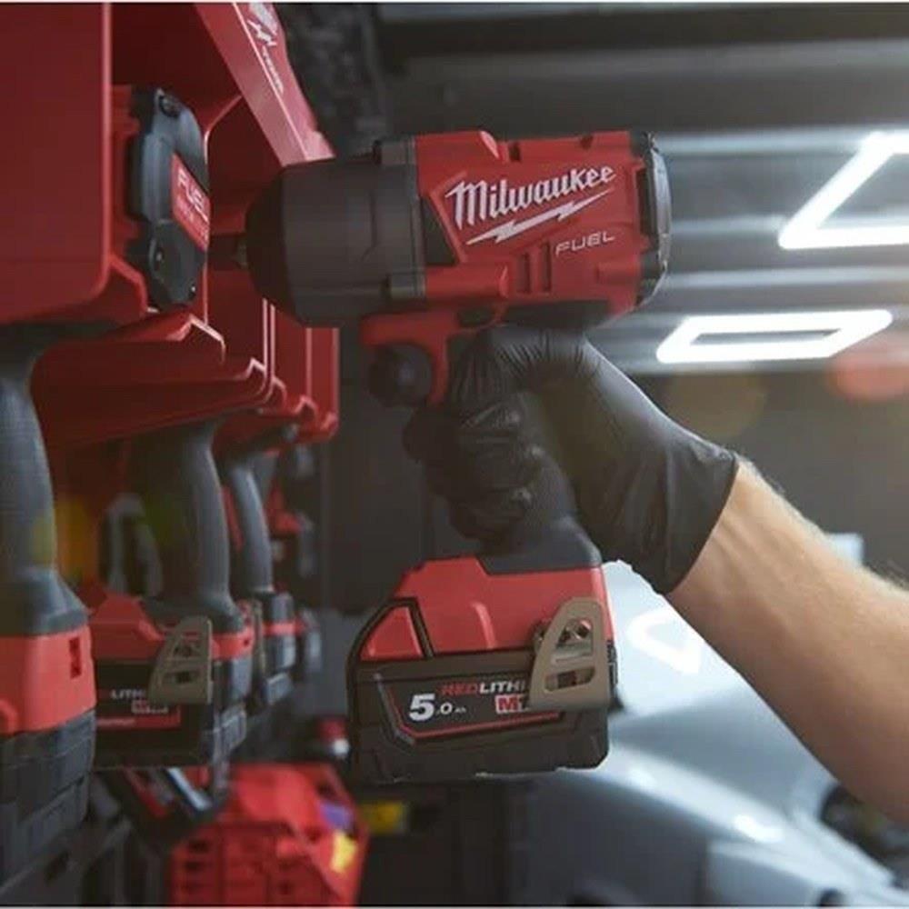 milwaukee - guanti monouso in nitrile - confezione 50 pezzi taglia 10