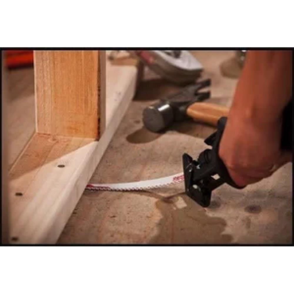 milwaukee - lama demolizione heavy duty legno con chiodi - 150mm