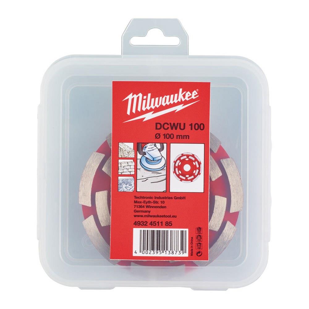 milwaukee - mola diamantata dcwu - 100 mm