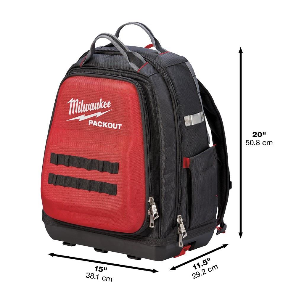 milwaukee - packout™ zaino professionale - sistema packout™