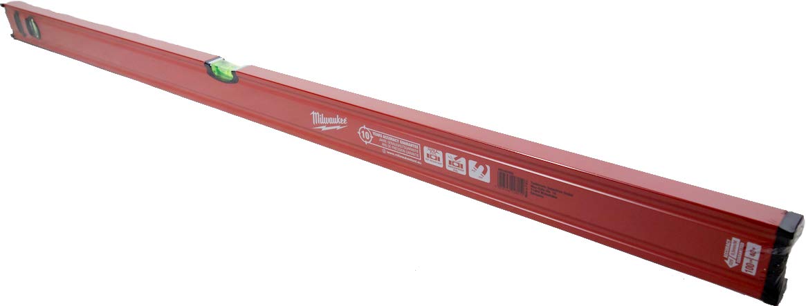 Milwaukee Slim livella 1 m Nero, Rosso