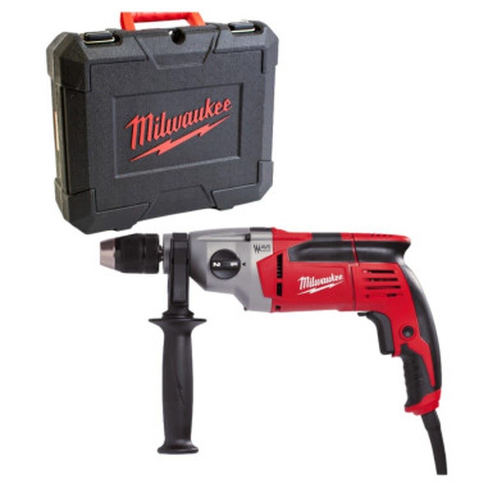 milwaukee - trapano a percussione pd2e 22r - 800w