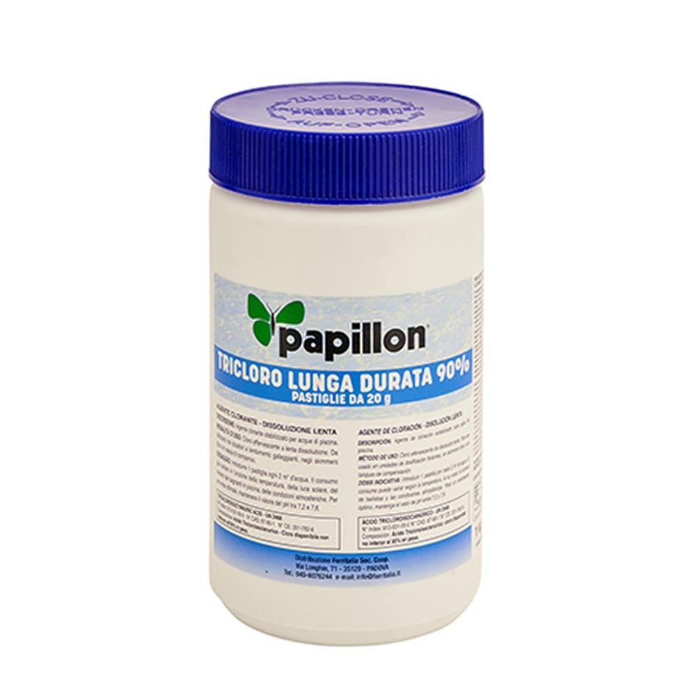 Papillon - Cloro in pastiglie 20 grammi 1 kg