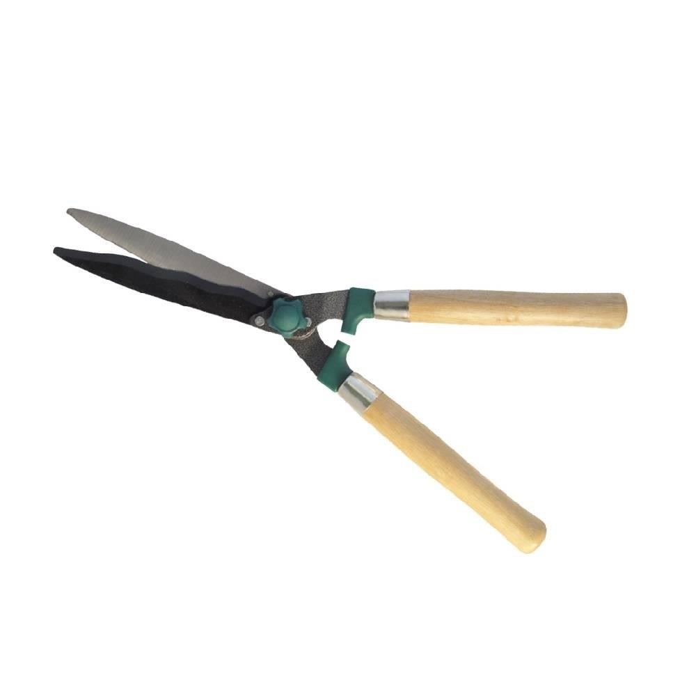 papillon - forbici per siepi - manico in legno