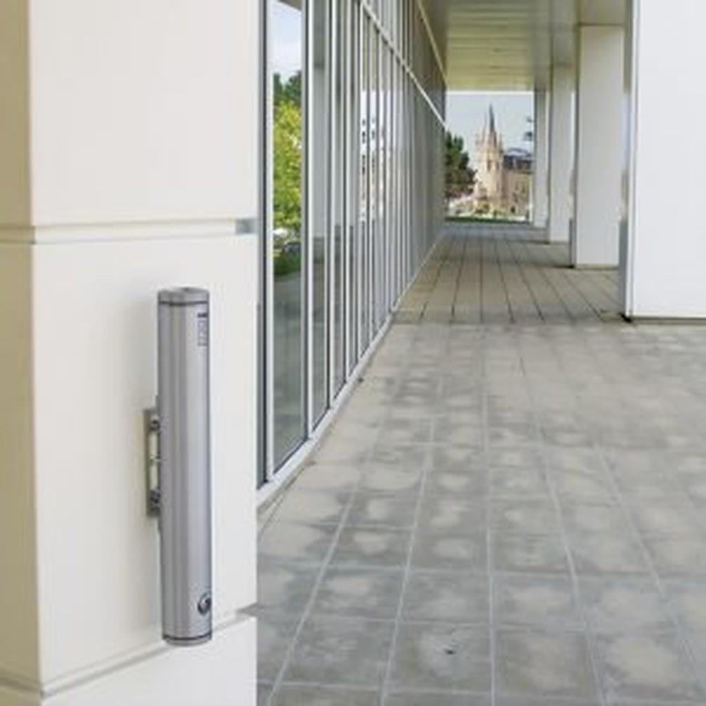 posacenere da esterno in alluminio - design moderno e resistente
