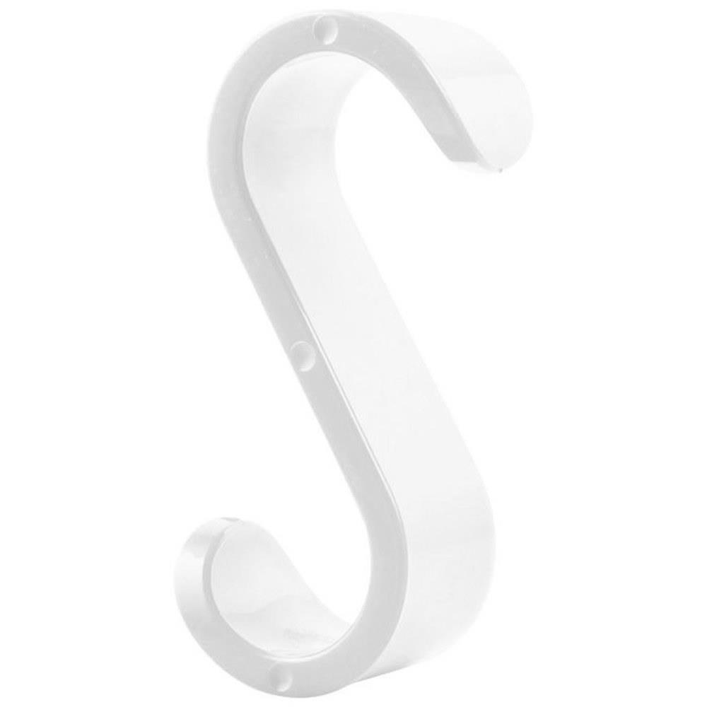 sanplast - appendino bianco gancio snake per bagno e casa