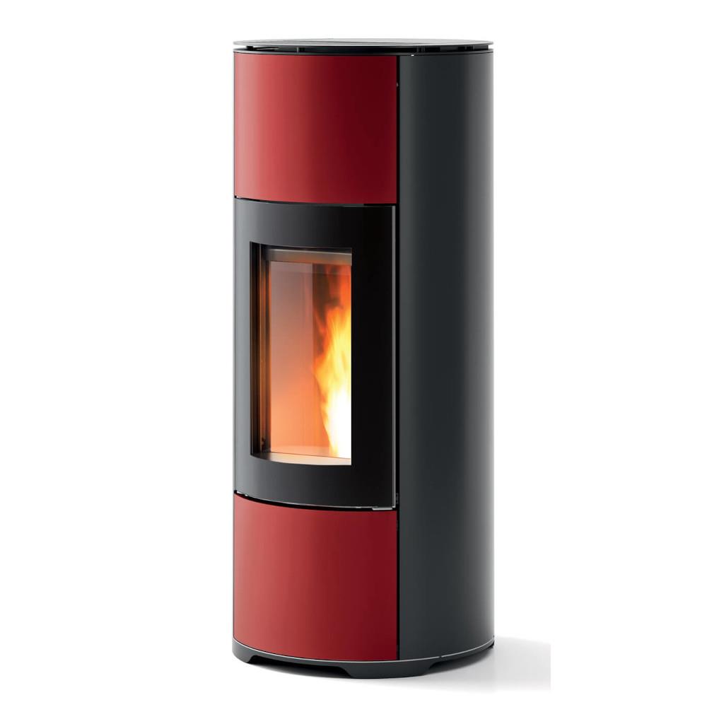 Stufa Pellet Mcz Halo Air 8 M1 Bordeaux